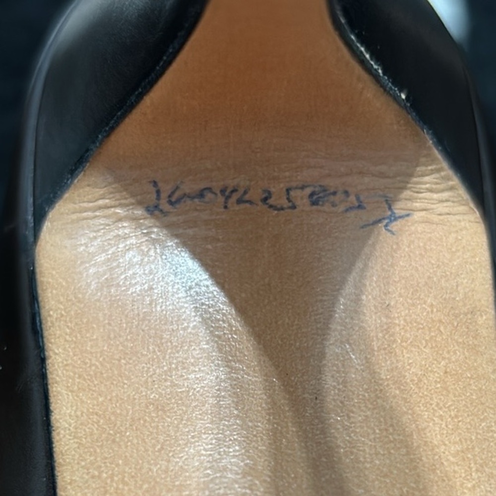 🔥NOT FOR SALE🔥Salvatore Ferragamo Brown Leather Heeled Oxford Style Lace Up Pump - Picture 16 of 16